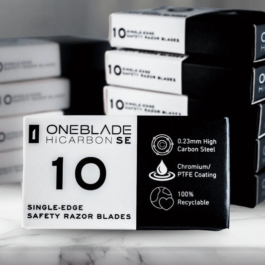 OneBlade HiCarbon SE Safety Razor Blades