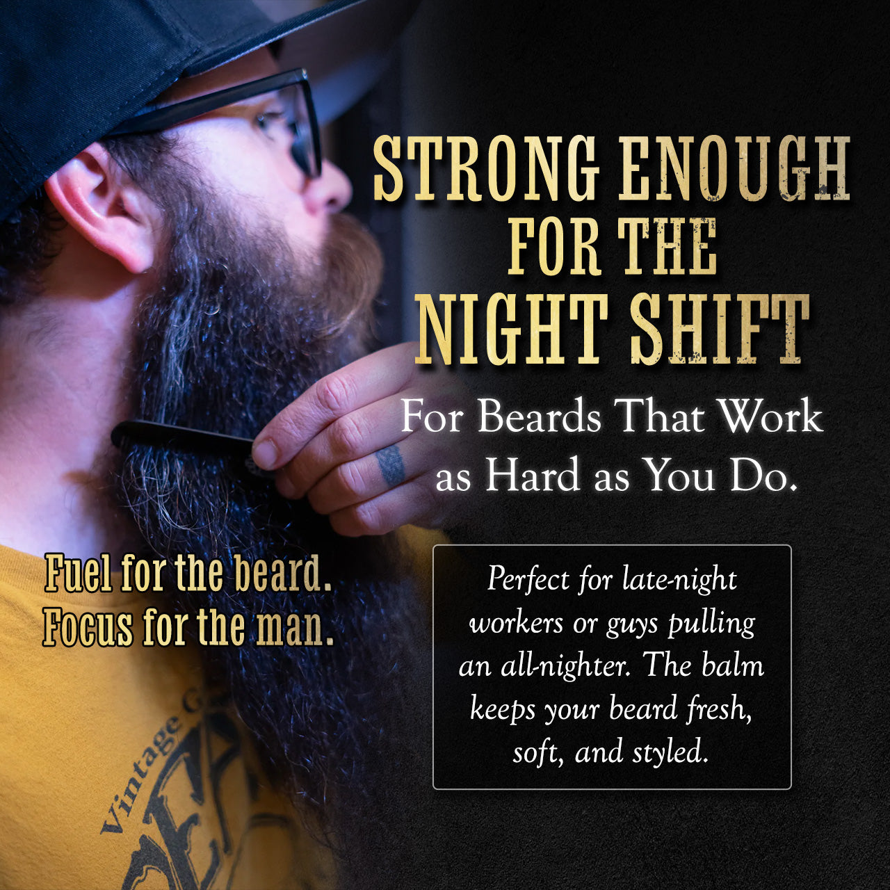 Best Beard Balm - Citrus Scented Night Owl