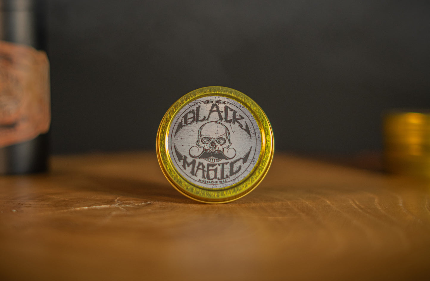 Black Moustache Wax | Bare Bones