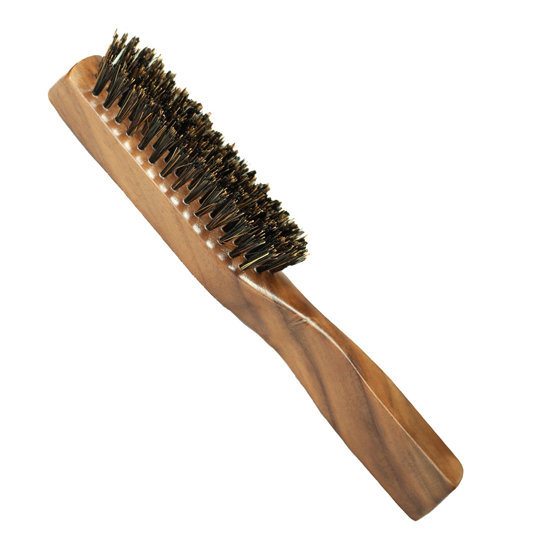 Hot brush for outlet beard