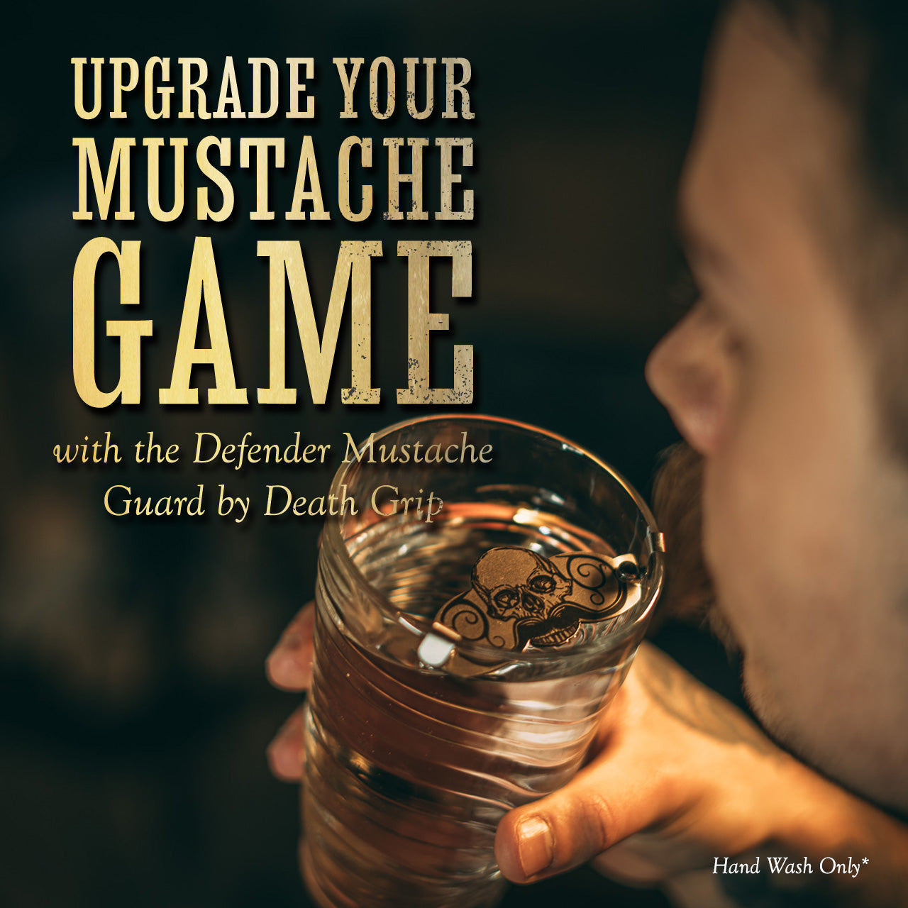 Defender Mustache Guard For Drinks